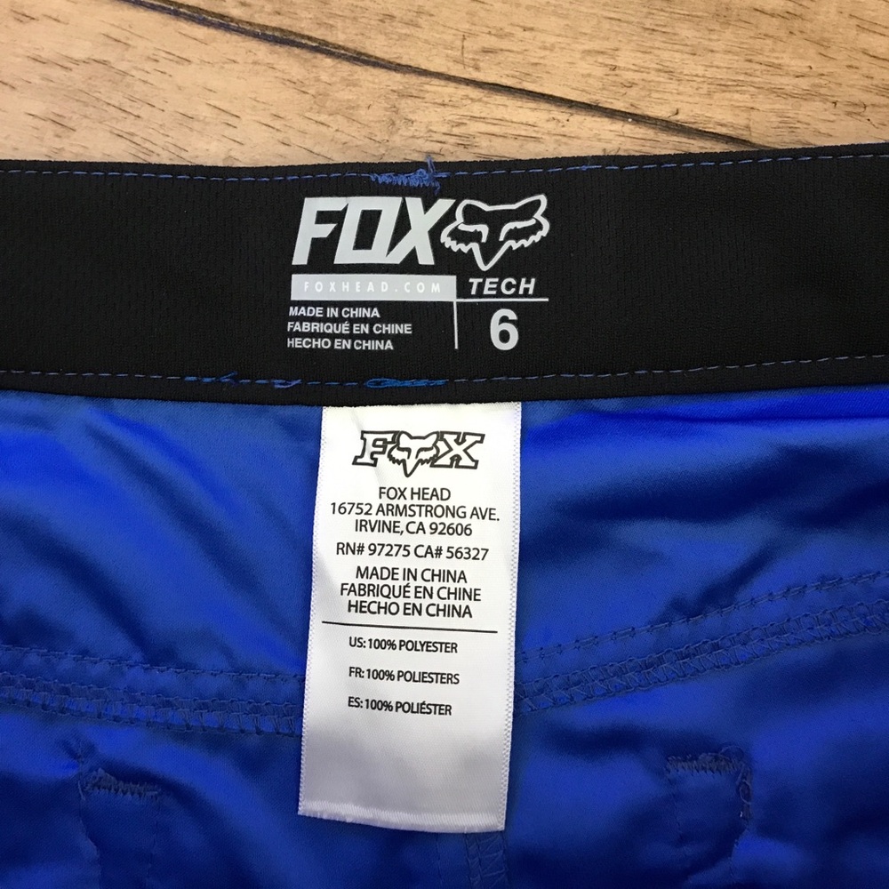Fox Royal Blue Women's Shorts - Picture 3 of 3